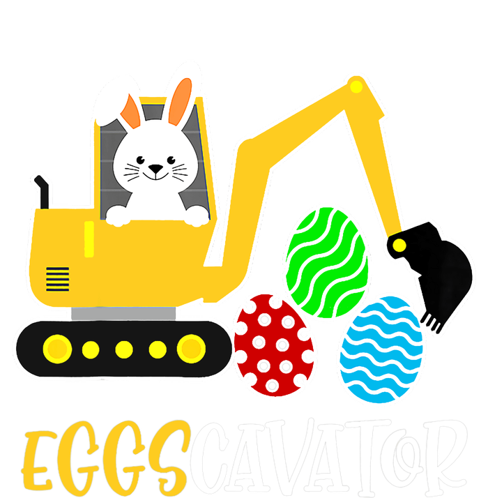 EggsCavator Happy Easter Funny Excavator Hunting Egg Gifts Toddler Sweatshirt