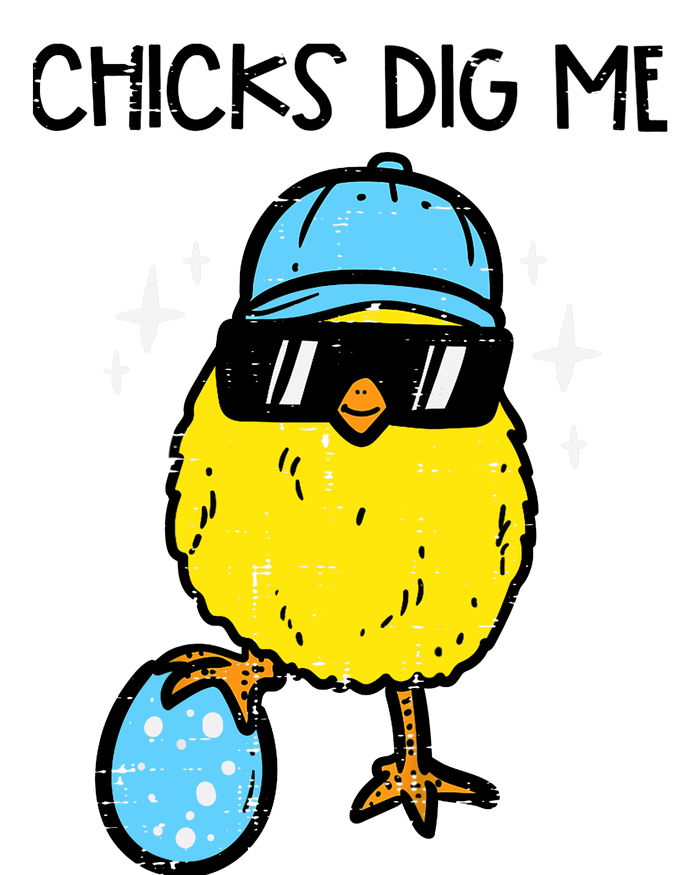 Easter Chicks Dig Me Cute Boy Teens Short Acrylic Beanie