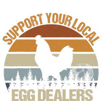 Funny Support Your Local Egg Dealers, Chicken Lover Eggs Women's T-Shirt