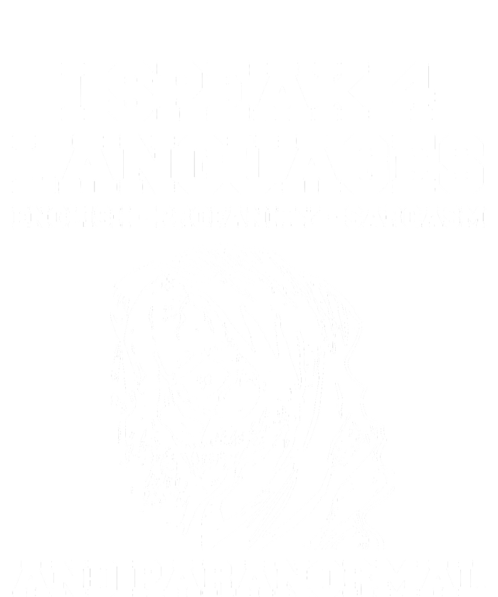 I Speak 4 Languages Paranormal Ghost Hunting Magnet