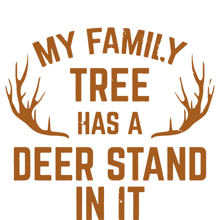 My Family Tree Has A Deer Stand In It Hunting Valucap Bio-Washed Visor