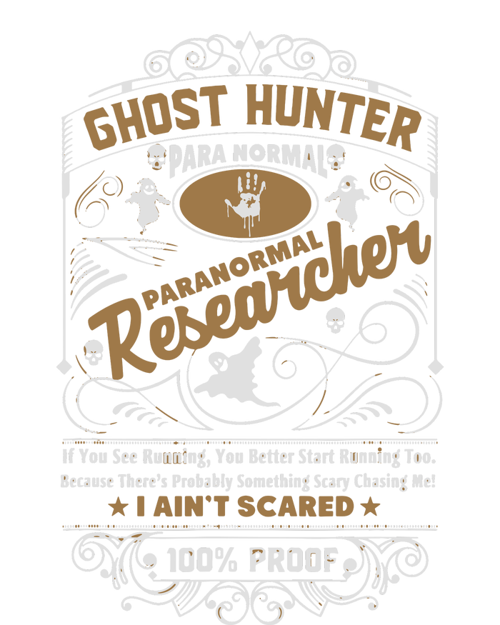 Vintage Whiskey Label Ghost Hunter Premium T-Shirt