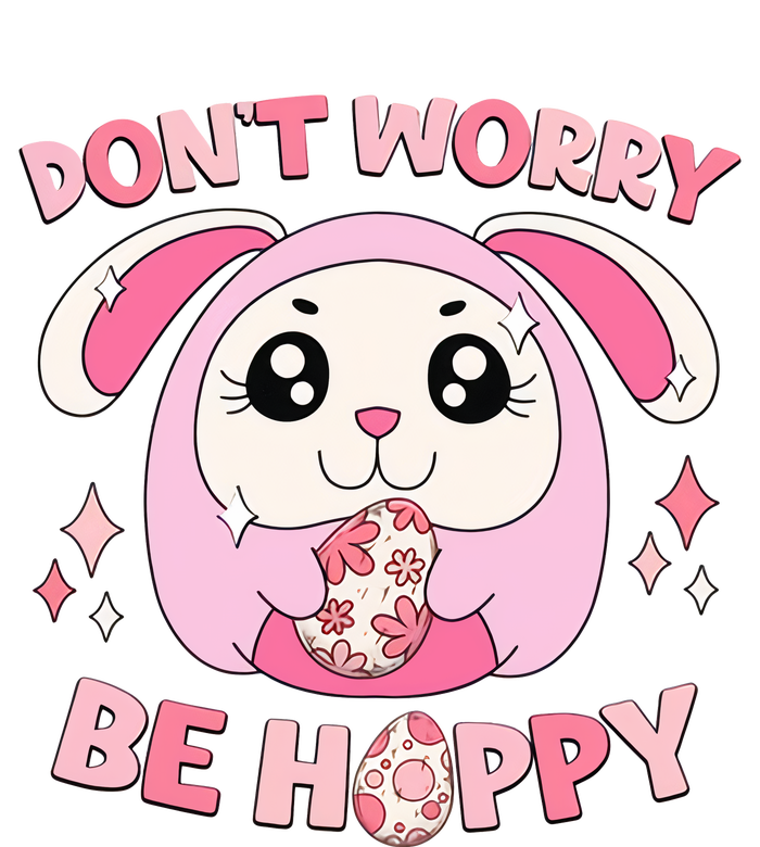 Don't Worry Be Hoppy Squishmallow Cute Bunny Easter Day Costume Gift Idea T-Shirt