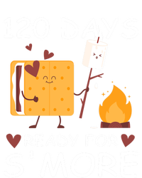 120 Days Ready For S'more 120th Day Of School Campfire Lover Gift T-Shirt