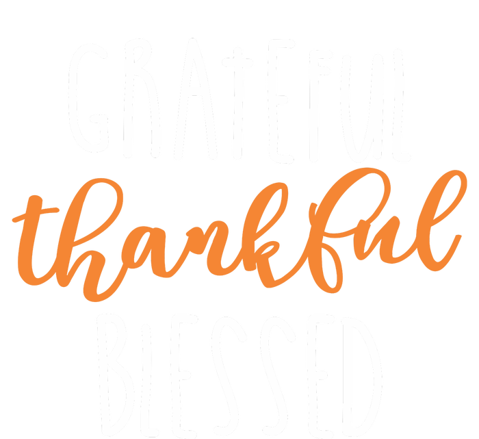 Grateful Thankful Blessed Toddler Fine Jersey T-Shirt