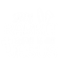 Christians Funny Gift Cute Silly Rabbit Easter Is For Jesus Gift V-Neck T-Shirt