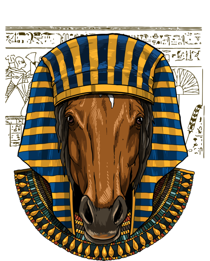 Ancient Egyptian Goddess Horse Pyramid Horse Lover Cow Gift Canvas