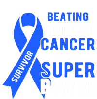 Colon Cancer Awareness Survivor Superpower Gift T-Shirt