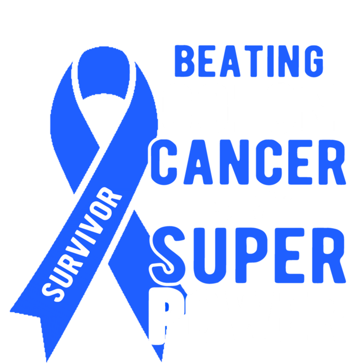 Colon Cancer Awareness Survivor Superpower Gift T-Shirt