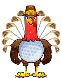 Cool Thanksgiving Golf Gobble Player Turkey Thankful T-Shirt