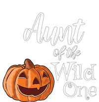 Aunt Of The Wild One First Birthday Halloween Pumpkin Gift T-Shirt