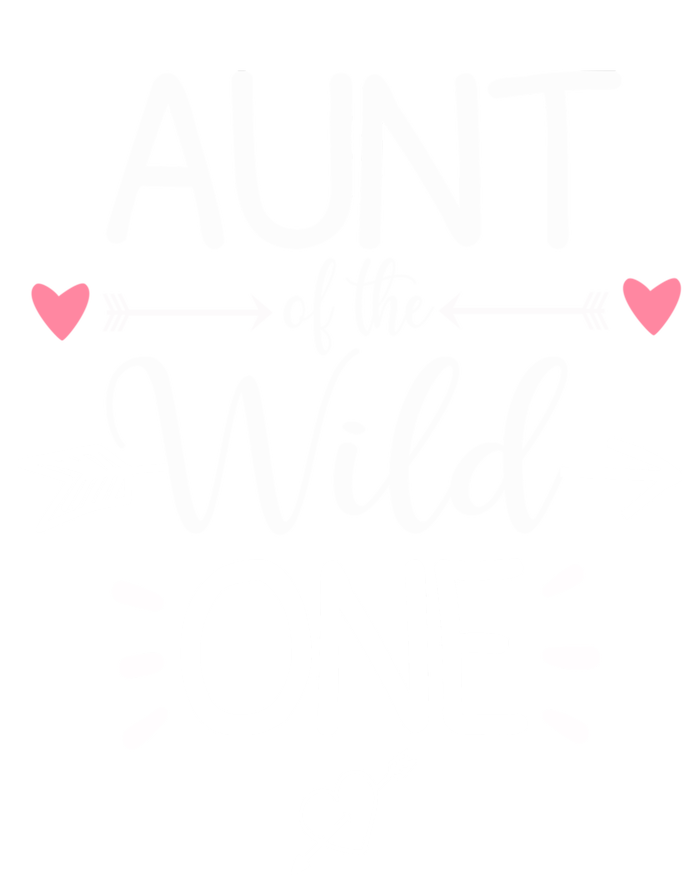 Aunt Of The Wild One Funny 1st Birthday Safari Great Gift T-Shirt