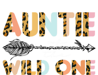 Aunt Of The Wild One Leopard Themed 1st Birthday Decoration Gift Kids T-Shirt