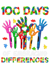 100 Days Of Embracing Differences Autism Awareness Teacher T-Shirt