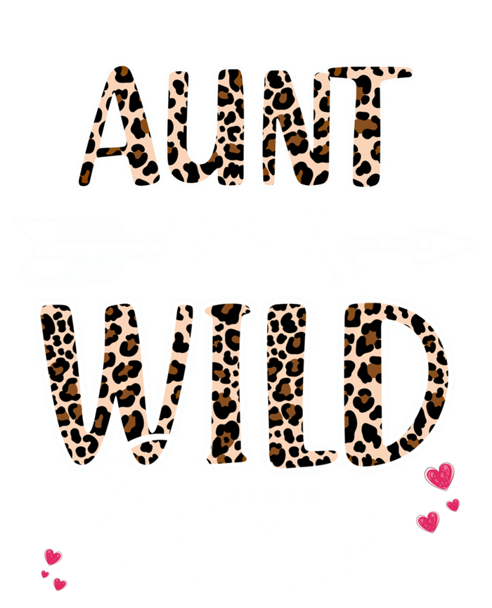 Aunt Of The Wild One Zoo Themed Leopard 1st Birthday Party Great Gift T-Shirt