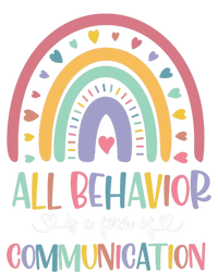 All Behavior Is A Form Of Communication Rainbow Kids Hoodie