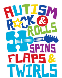 Autism rock rolls spins flaps twirls Ladies Essential Tank