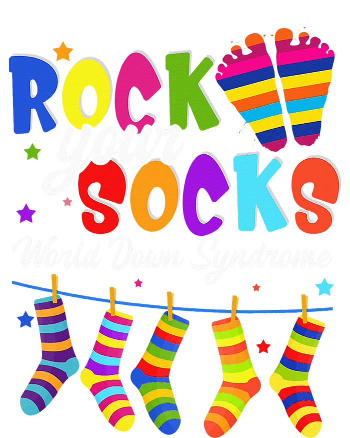 World Down Syndrome Day Rock Your Socks Awareness Tote Bag