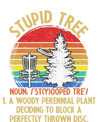 Vintage Sunset Stupid Tree Disc Golf Funny Fans Toddler Fine Jersey T-Shirt