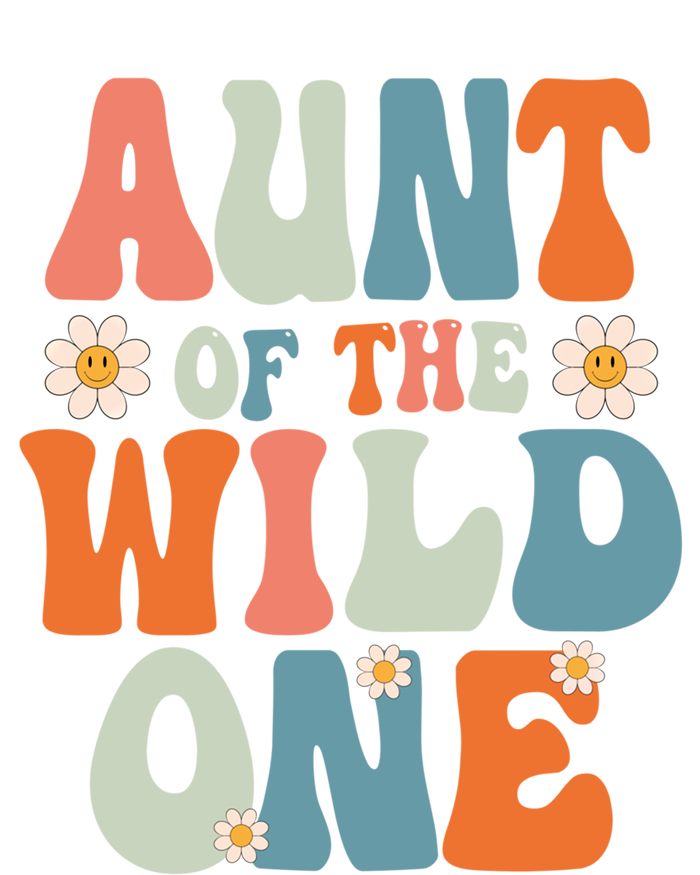 Cute Aunt Of The Wild One Birthday Family Matching Great Gift Insulated Varsity Jacket