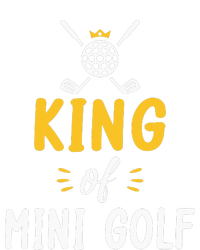 King of Mini Golf funny sports lovers Kids Tie-Dye T-Shirt