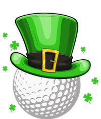 Leprechaun Hat Shamrock Leaf Golf St Patrick's Day T-Shirt