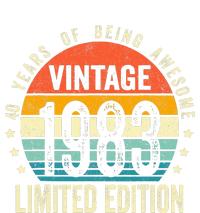 Vintage 1983 Limited Edition 40 Year Old Gifts 40th Birthday Button