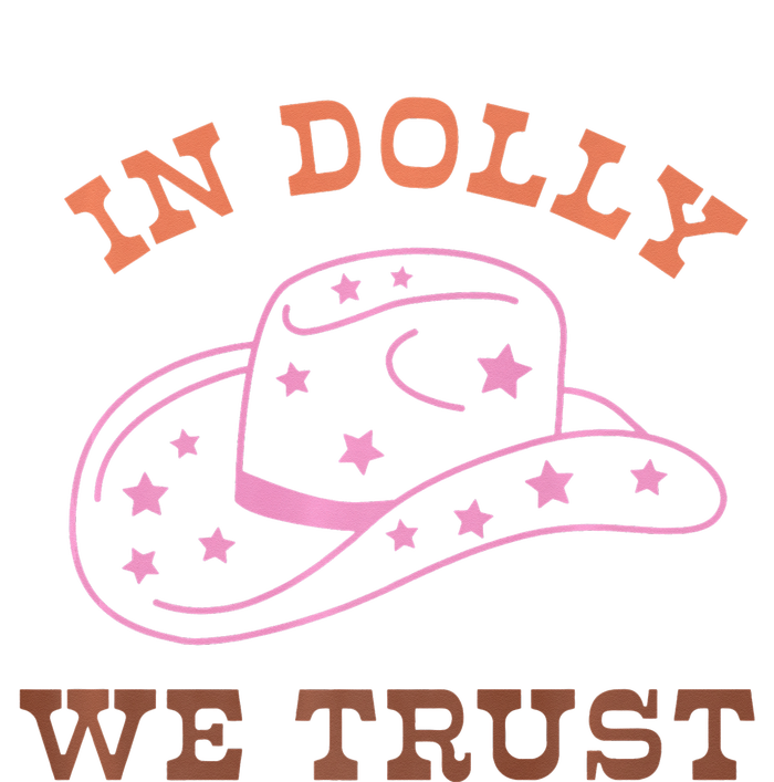 Western In Dolly We Trust Funny Cowgirl Howdy Yeehaw Rodeo T-Shirt