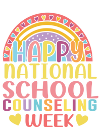 Cute Rainbow Happy National School Counseling Week Counselor Great Gift Bumper Sticker