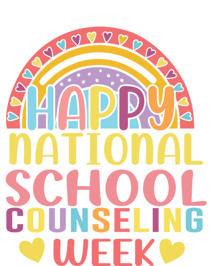 Cute Rainbow Happy National School Counseling Week Counselor Great Gift Bumper Sticker