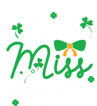 Cute St Patrick Costume Shamrock Little Miss Shenanigans Gift Tie-Dye T-Shirt