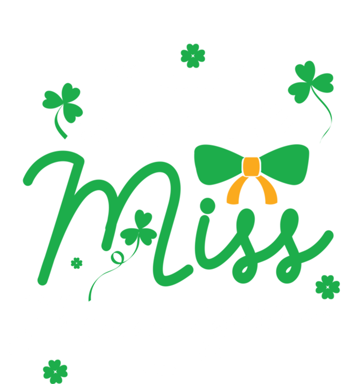 Cute St Patrick Costume Shamrock Little Miss Shenanigans Gift Tie-Dye T-Shirt