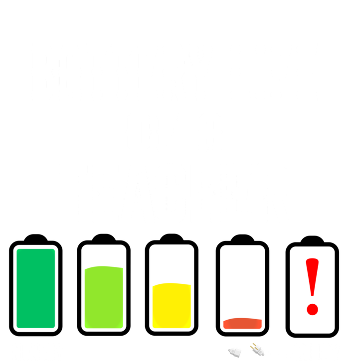 Battery Life Of A Teacher Funny Teaching Days Monday Friday Gift Tall Long Sleeve T-Shirt