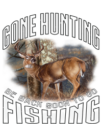 Deer Hunting Gone Hunting Be Back Soon To Go Fishing Hunter Cute Gift Bumper Sticker