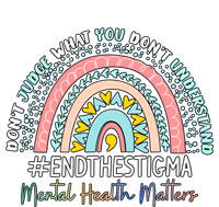 Don't Judge What You Don't Understand Mental Health Matters End The Stigma Hooded Wearable Blanket