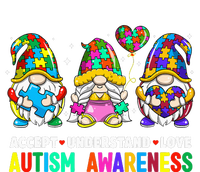 Accept Understand Love Autism Awareness Gnome T-Shirt