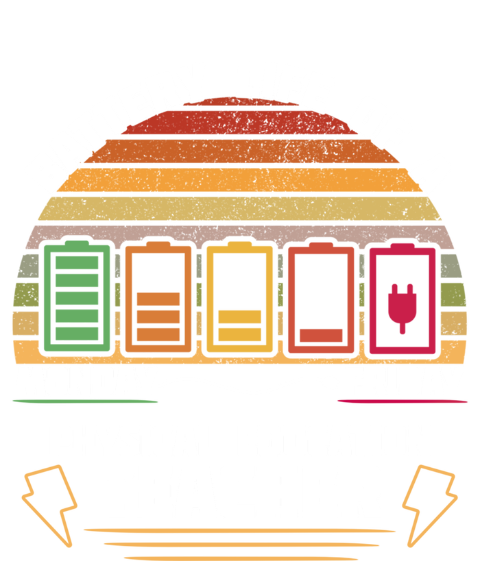 Battery Life Of Physical Education Pe Teacher Funny Great Gift Ladies Essential Flowy Tank