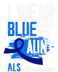 I Wear Blue For My Aunt Support ALS Awareness Legacy Cool Fit Booney Bucket Hat