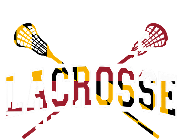 Maryland Flag Lacrosse T-Shirt