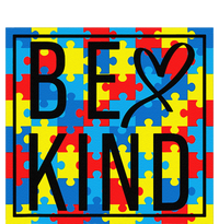 Autism Awareness Be Kind Kindness Puzzle Ribbon Heart Tank Top