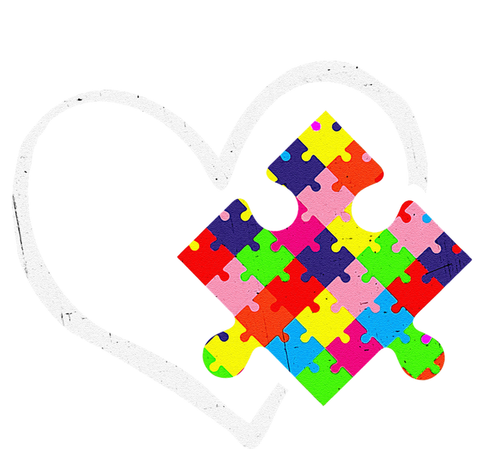 Autism Awareness Day Puzzle Love Autistic Mom And Dad T-Shirt