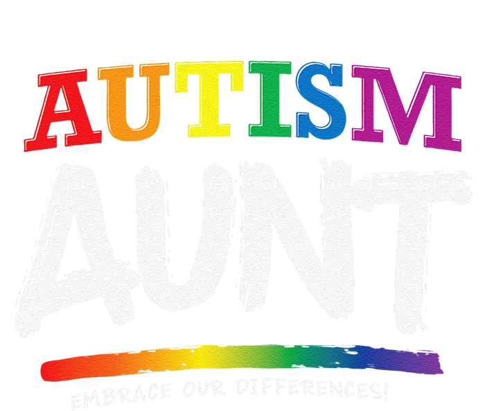 Autism Awareness Gift For Aunt, Autistic Support Idea Tank Top