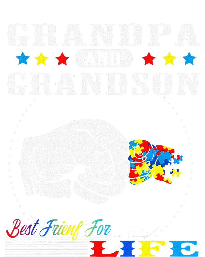 Autism Awareness Grandpa Grandson Best Friend For Life Gift Toddler Sweatshirt