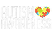 Autism Awareness Heart Puzzle Support T-Shirt