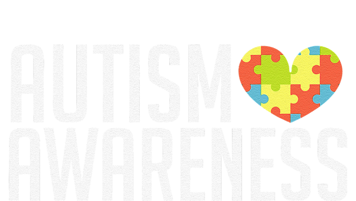 Autism Awareness Heart Puzzle Support T-Shirt