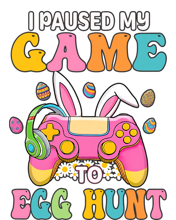 I Paused My Game To Eggs Hunt Easter Video Controller Easter Bunny Gamer Sustainable Knit Beanie