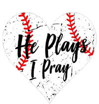 Baseball Mom He Plays I Pray Jersey Baseball Favorite Player Women’s Perfect Tri Rocker Tank