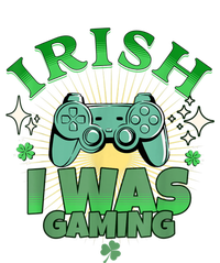 Irish I Was Gaming Funny St Patricks Day Gamer Sustainable Knit Beanie