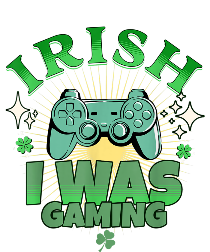 Irish I Was Gaming Funny St Patricks Day Gamer Sustainable Knit Beanie