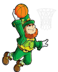 Leprechaun Basketball Dunk St Patricks Day Sports T-Shirt